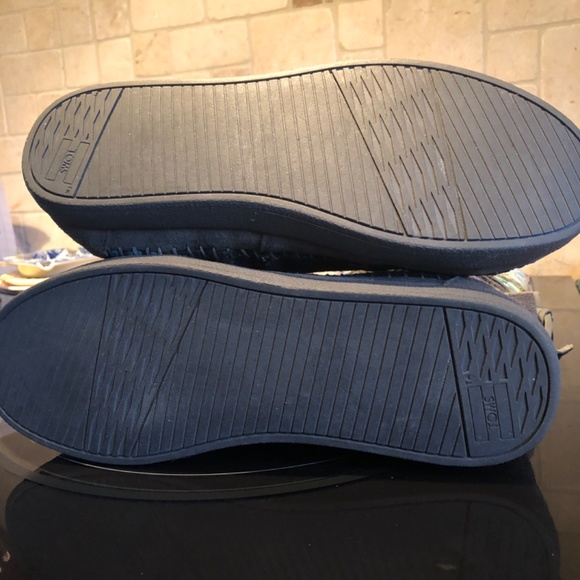 “Rare” TOMS, NEPAL suede and knit booties - Picture 7 of 8